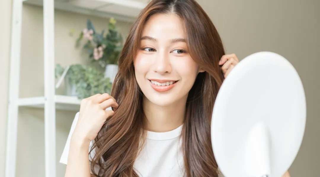 styling rambut wanita panjang jenis loose waves