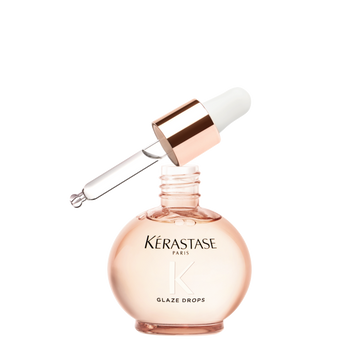Hair oil Kérastase Gloss Absolu Glaze Drops untuk membuat rambut sehat