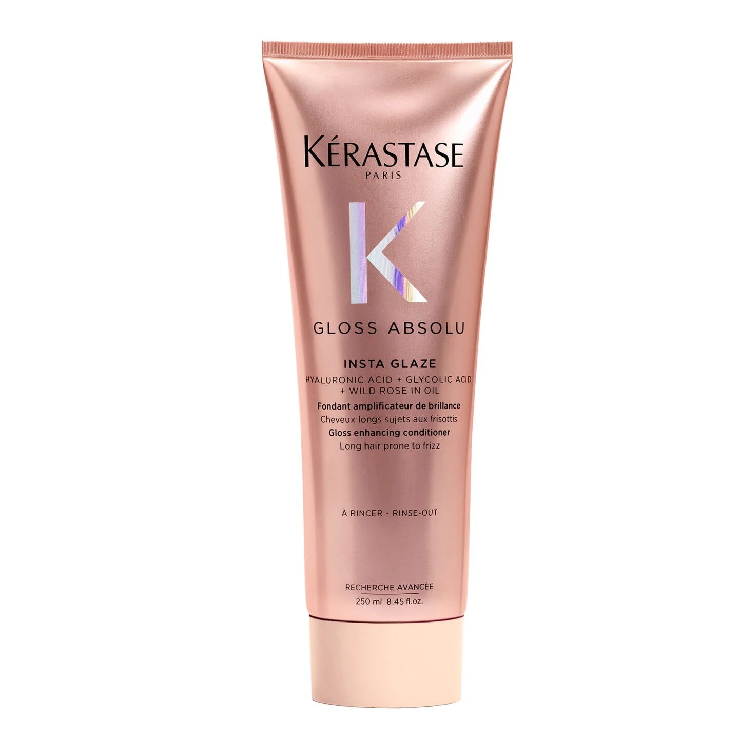 kondisioner Kérastase Gloss Absolu Fondant Insta-Glaze untuk memberi kilau pada rambut kusam