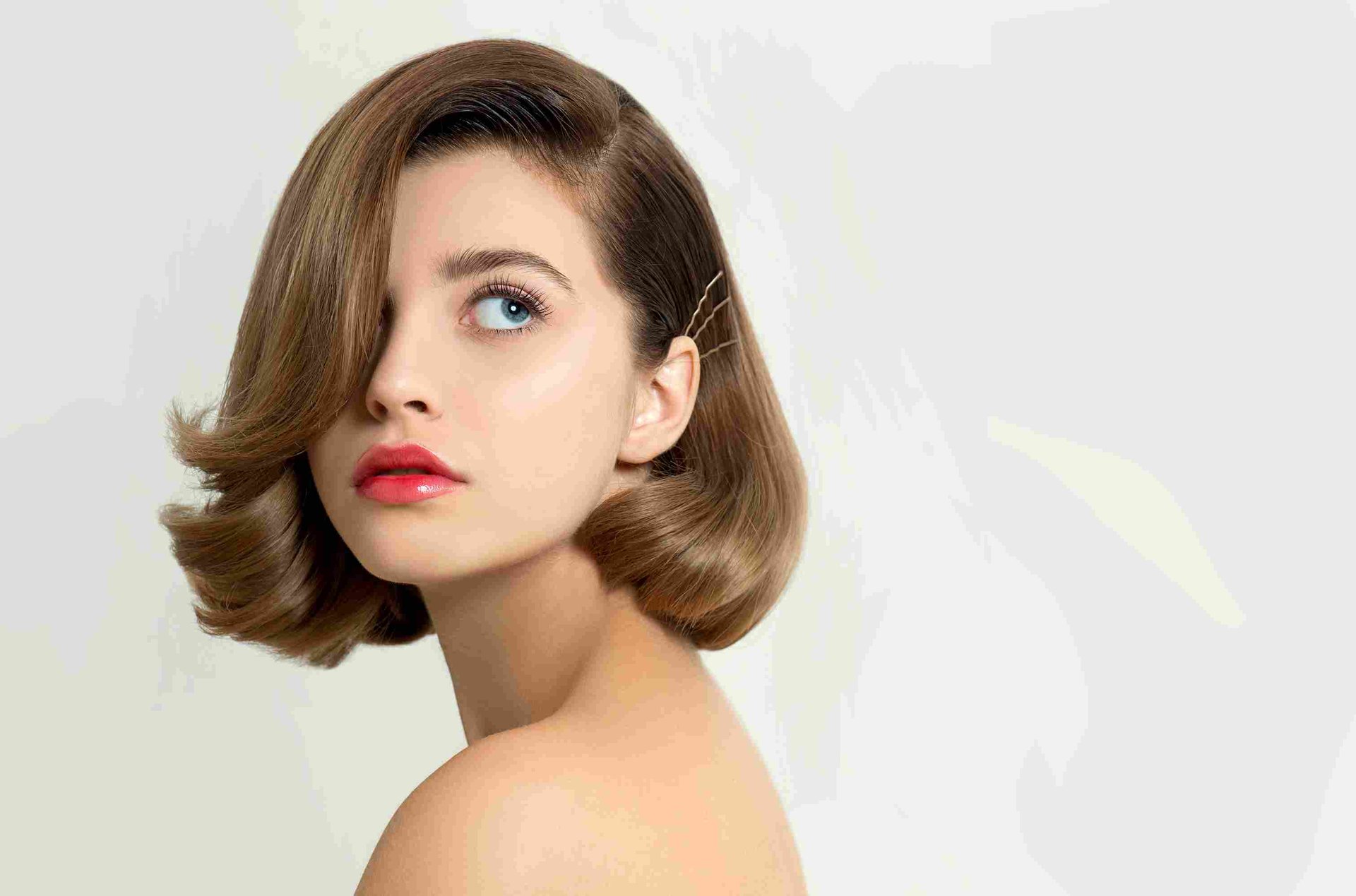 Classic Bob with Side Part
