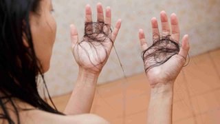 rambut rontok berlebihan