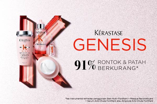 Kurangi Masalah Hair-Fall Dengan Kérastase Genesis