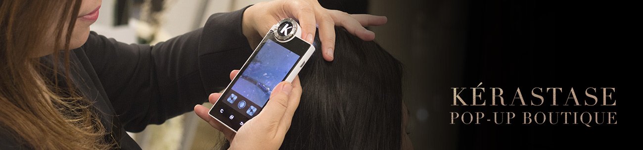 Dapatkan perawatan rambut dan kulit kepala di Kérastase Pop-Up Boutique