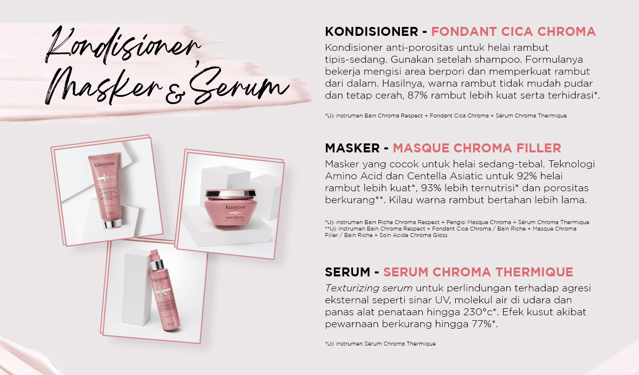 Kondisioner, Masker & Serum
